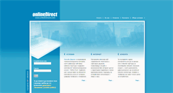 Desktop Screenshot of my.onlinedirect.bg
